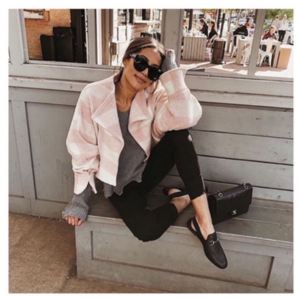 Anthropologie cropped wool jacket